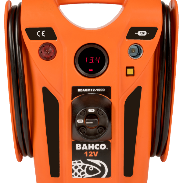 ARRANCADOR DE BATERIAS 12V 1200CA #BBAGM12-1200 BAHCO